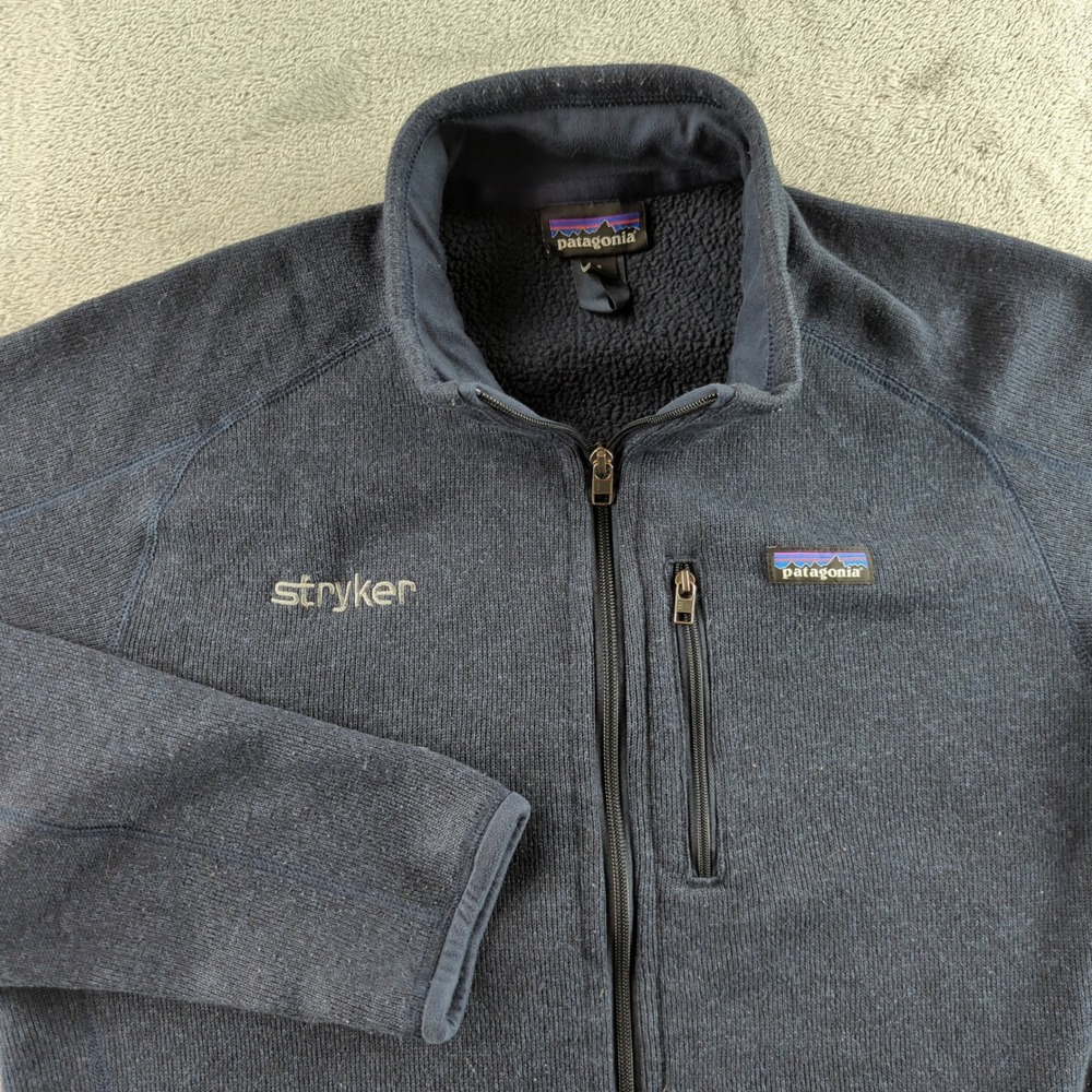 Patagonia Better Sweater Fleece Jacket Mens XL Blue Full Zip Outdoor Coat